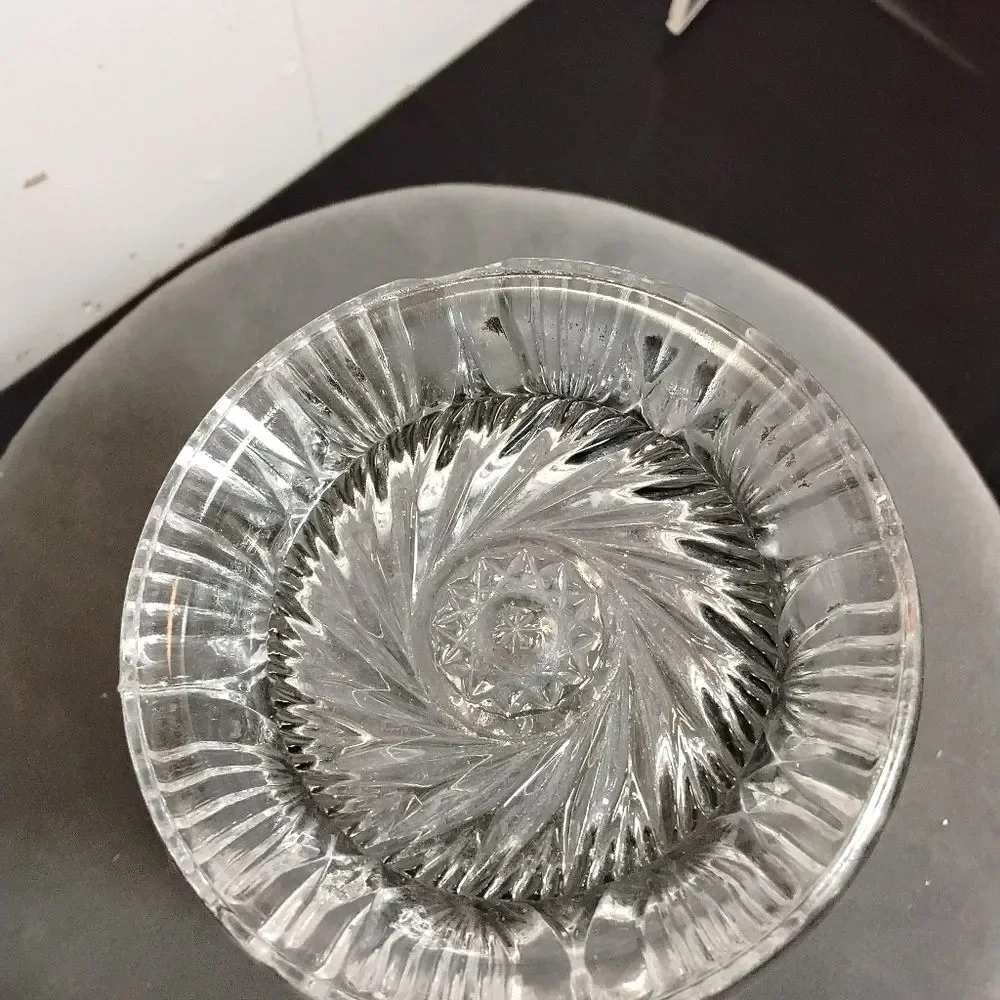 Elegant Clear EAPG Press Glass Pitcher